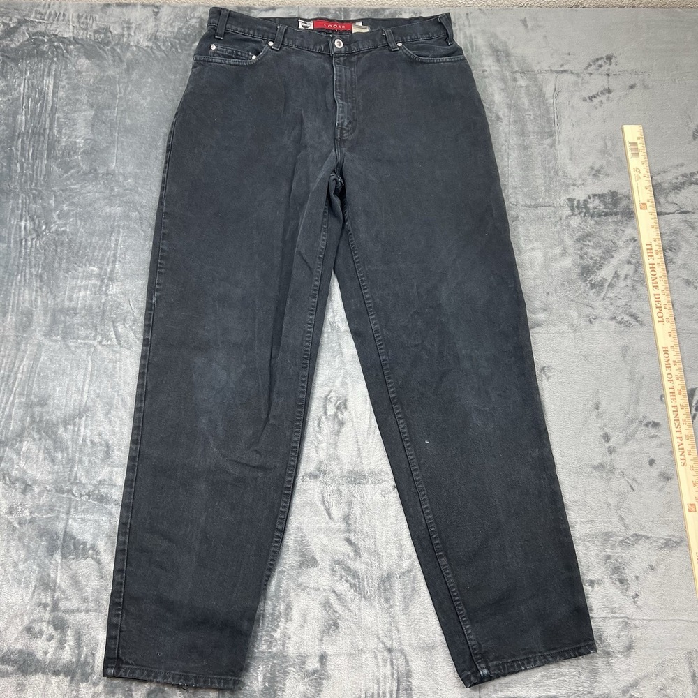 VTG 1996 Levis Silver Tab Men's Baggy Loose‎ 36X34 Black Jeans USA 90s Y2K EUC